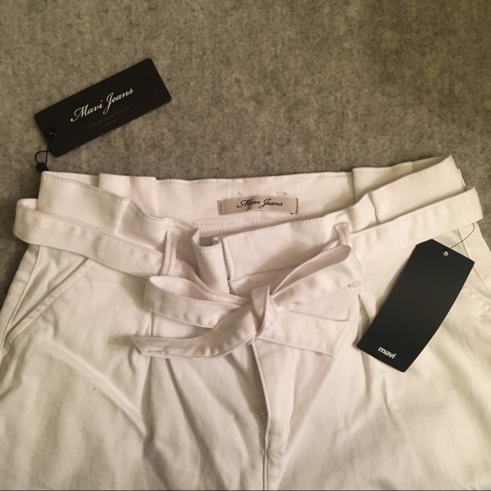 NWT: Mavi Becca Jean in Classic White Denim